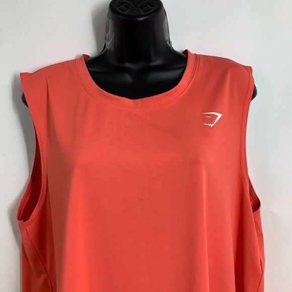 Gymshark Women's Training Drop Arm Crew Neck‎ Outdoor Yoga Tank Top Size XXL - Picture 4 of 10